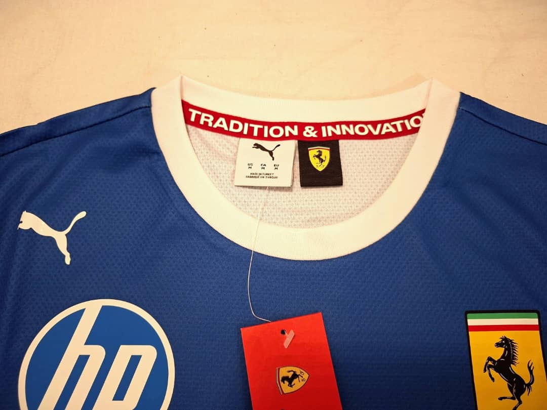 Ferrari F1 PUMA driver T shirt sz M 2025 Hamilton Leclerc Monza GP version