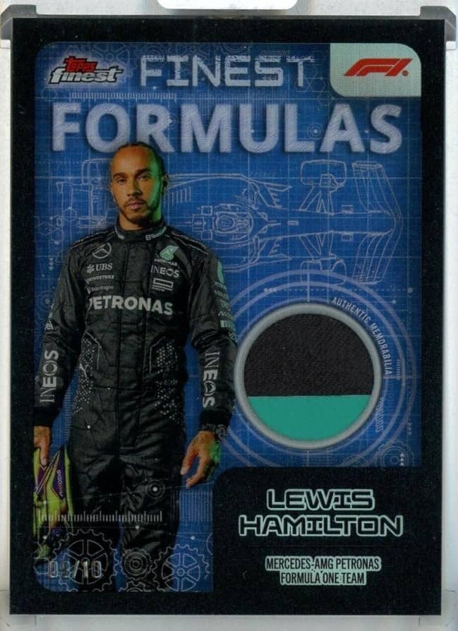 2024 Topps Finest Formula 1 Lewis Hamilton Finest Formulas #FF-HAM【09/10】