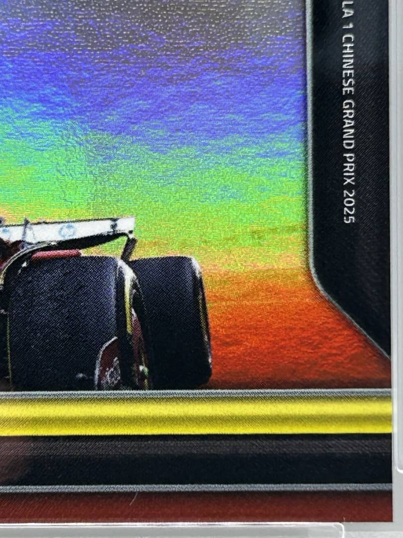 Topps Now Formula 1 Lewis Hamilton 020 Orange Foil #1/25 PSA 9 Mint Ferrari