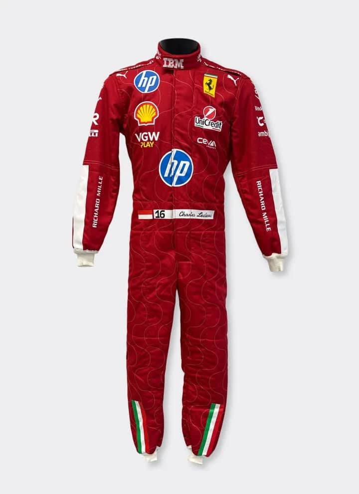 Puma for Scuderia Ferrari HP Lewis Hamilton Monza 2025 racing suit