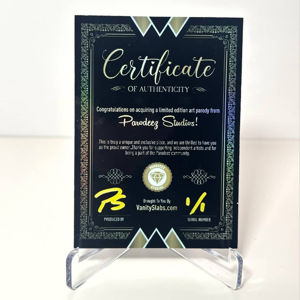 Lewis Hamilton 1/1 Golden Skull Edition