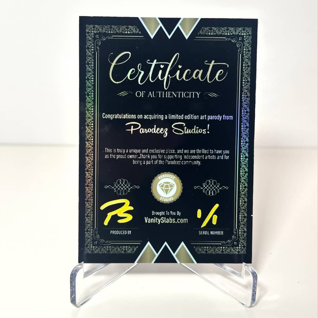 Lewis Hamilton 1/1 Golden Skull Edition