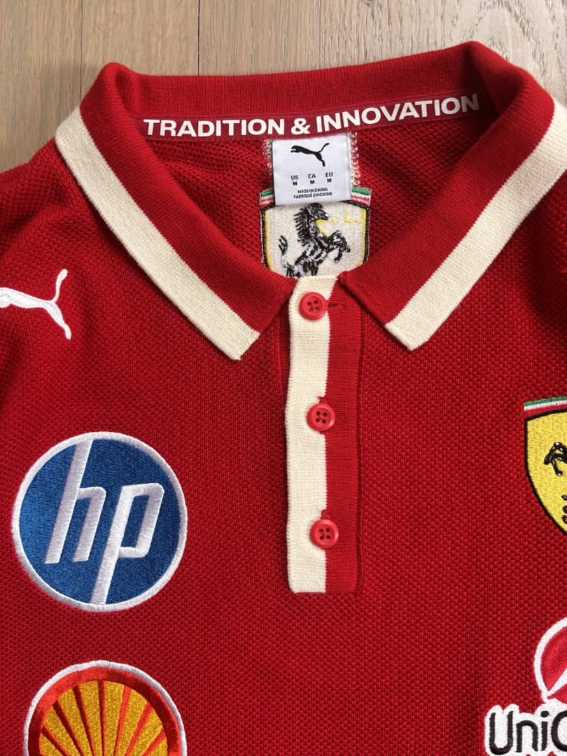 2025 Scuderia Ferrari F1 RARE Team Issue Chinese GP Oversized Formula 1 Shirt