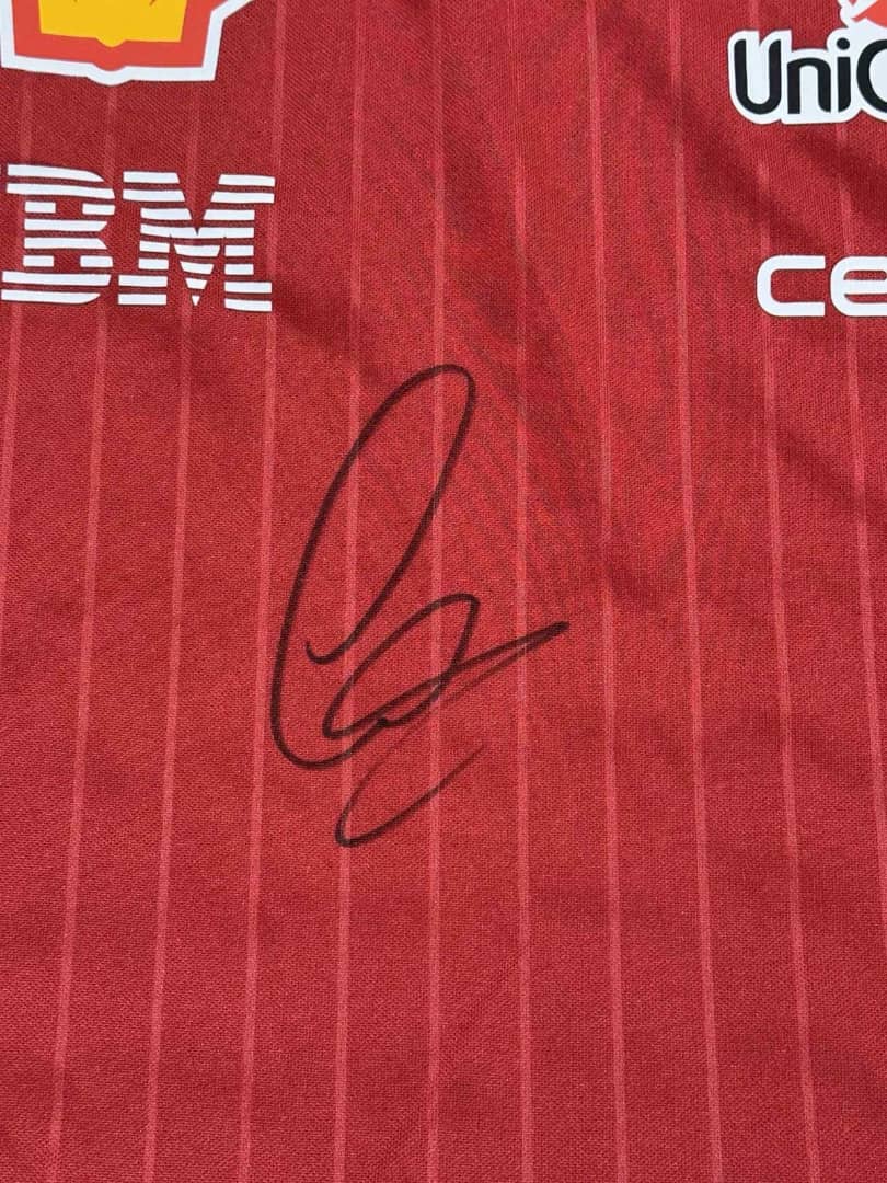 LEWIS HAMILTON Signed Ferrari Formula 1 F1 Team Shirt with COA WOW