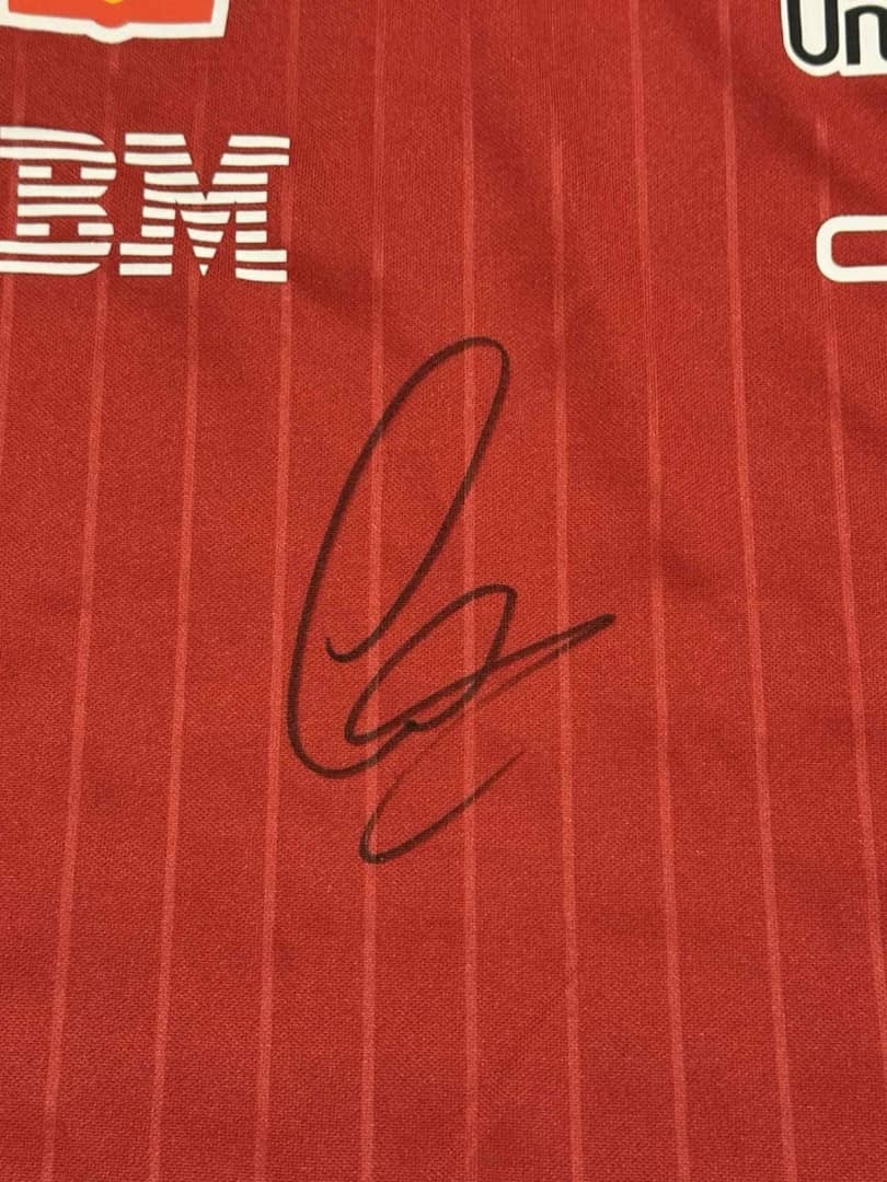 LEWIS HAMILTON Signed Ferrari Formula 1 F1 Team Shirt with COA WOW