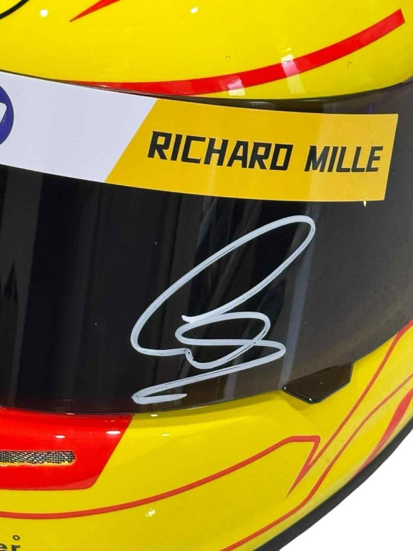 LEWIS HAMILTON Signed FERRARI Racing Team F1 Full Size Helmet