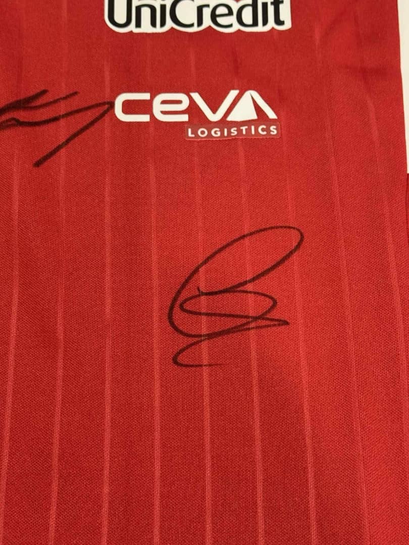 CHARLES LECLERC & LEWIS HAMILTON Signed