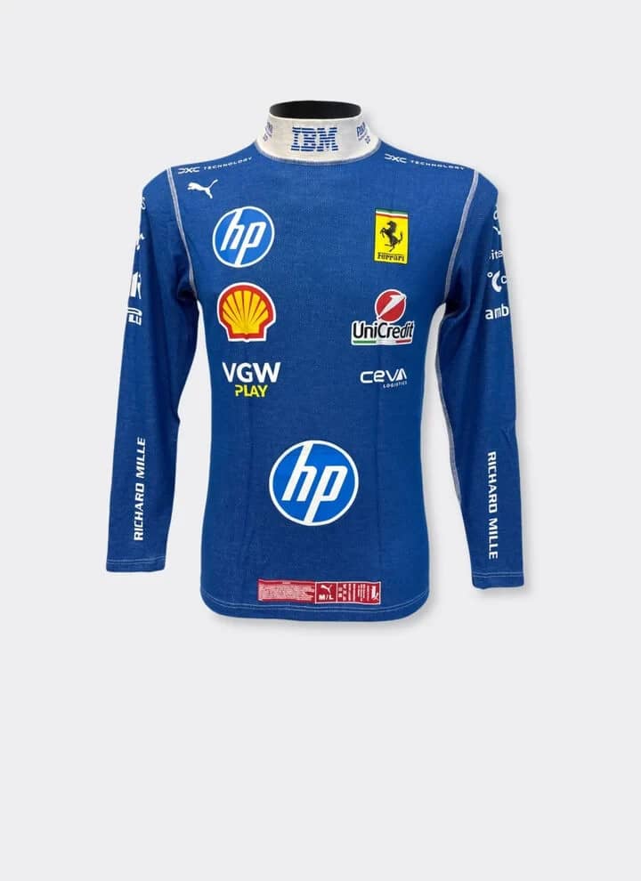 F1 2025 LEWIS HAMILTON SIGNED ITALIAN GP