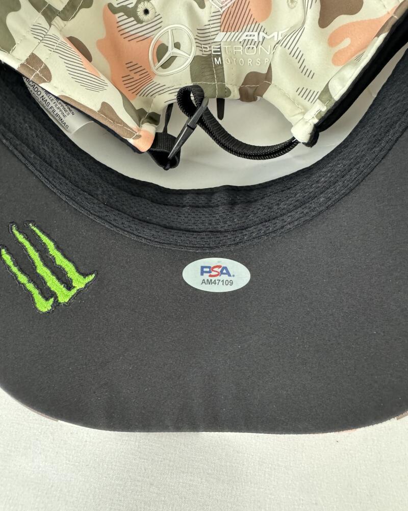 Lewis Hamilton Signed Autograph Mercedes Benz