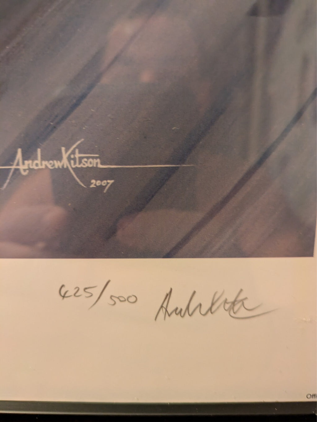 F1 2025 LEWIS HAMILTON SIGNED MONZA JACKET FERRARI PUMA