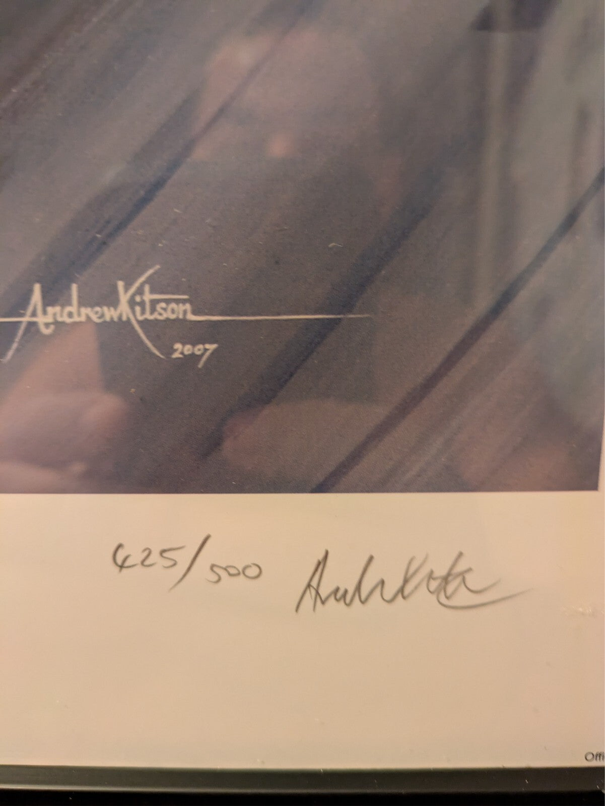 F1 2025 LEWIS HAMILTON SIGNED MONZA JACKET FERRARI PUMA