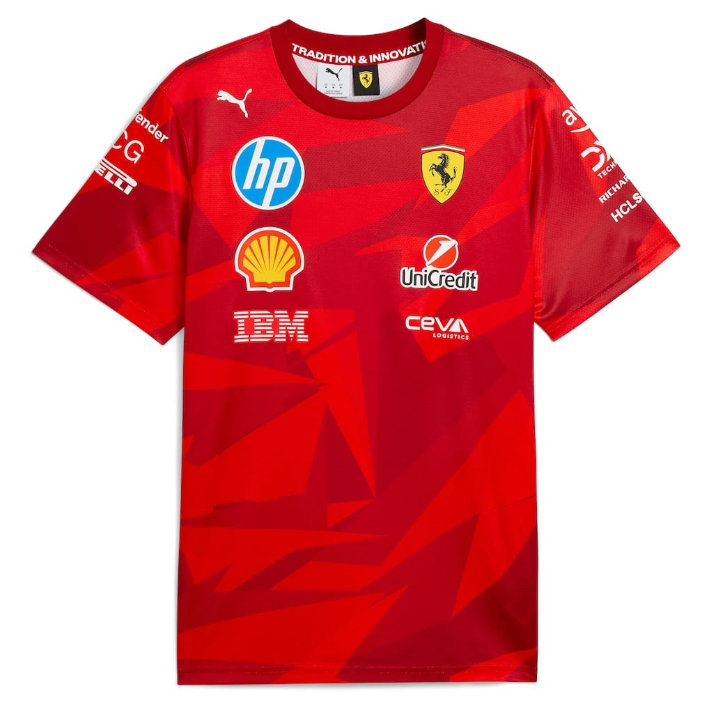 Scuderia Ferrari 2025 Special Edition Las Vegas Race T-Shirt