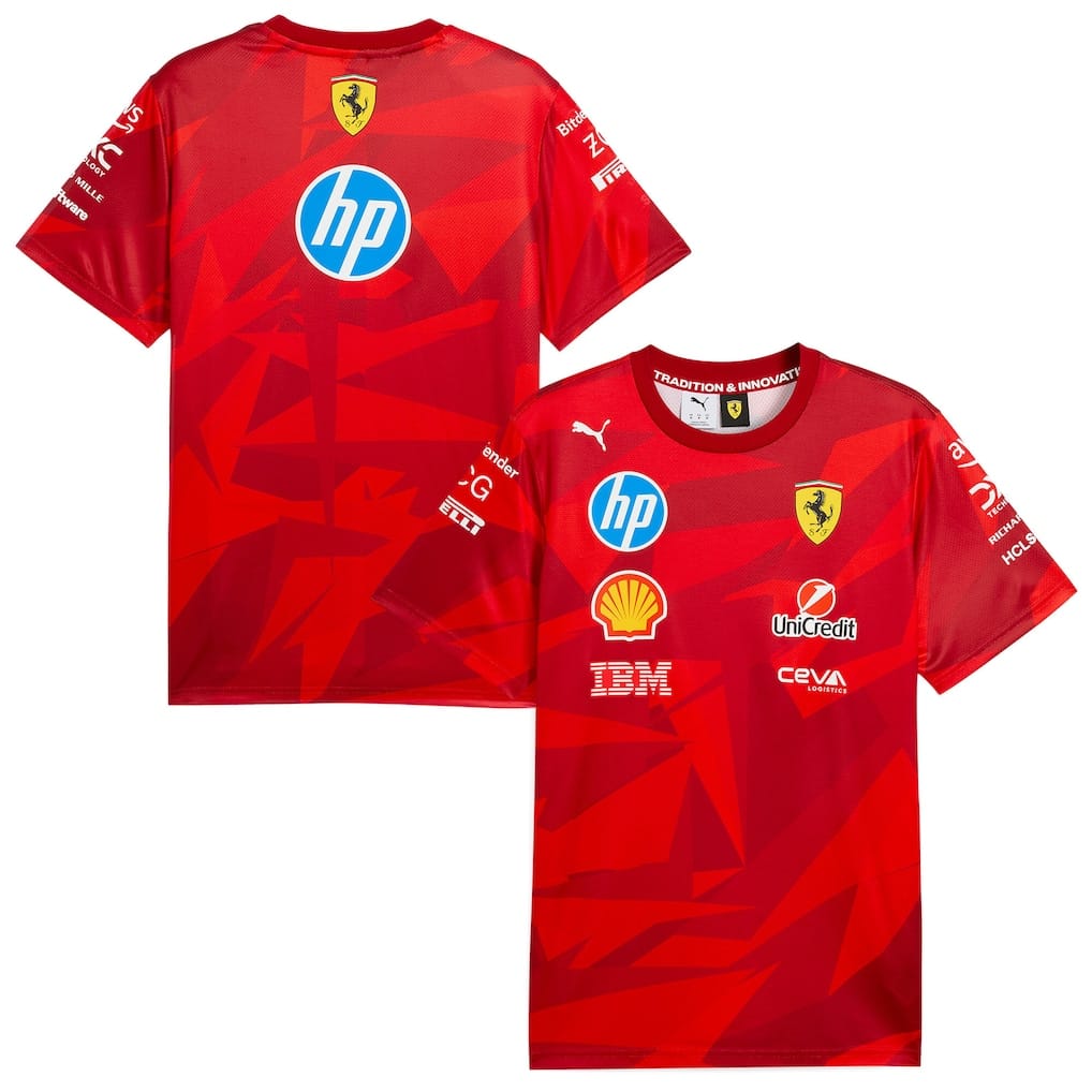 Scuderia Ferrari 2025 Special Edition Las Vegas Race T-Shirt