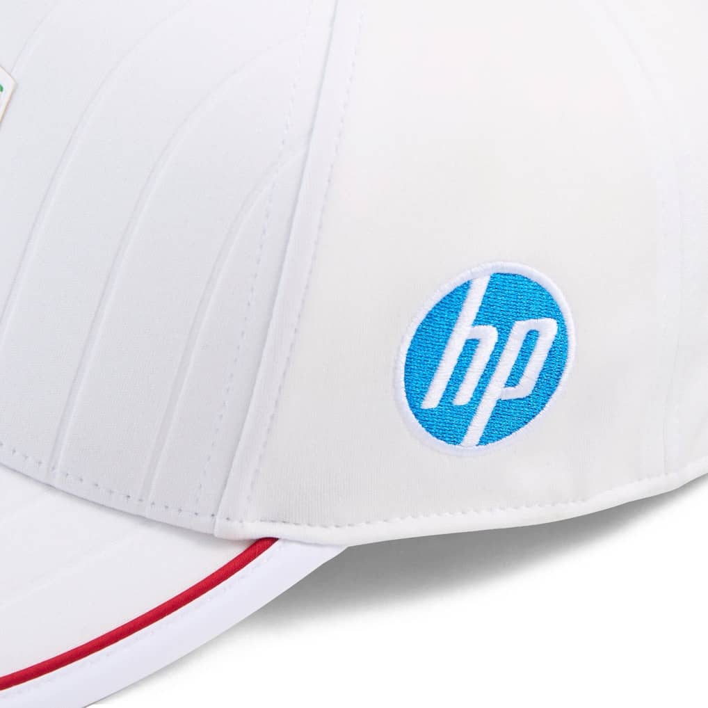 Scuderia Ferrari 2025 Team Lewis Hamilton Cap - White