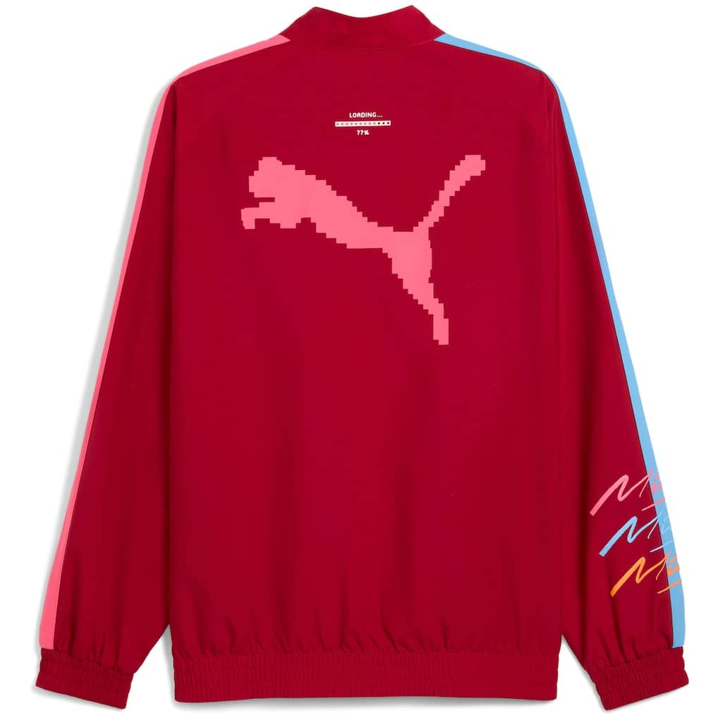 Scuderia Ferrari Puma Special Edition Miami T7 Jacket - Dark Crimson - Unisex
