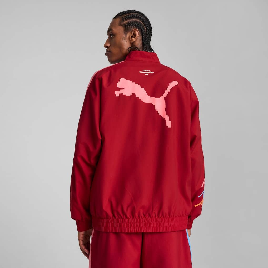 Scuderia Ferrari Puma Special Edition Miami T7 Jacket - Dark Crimson - Unisex