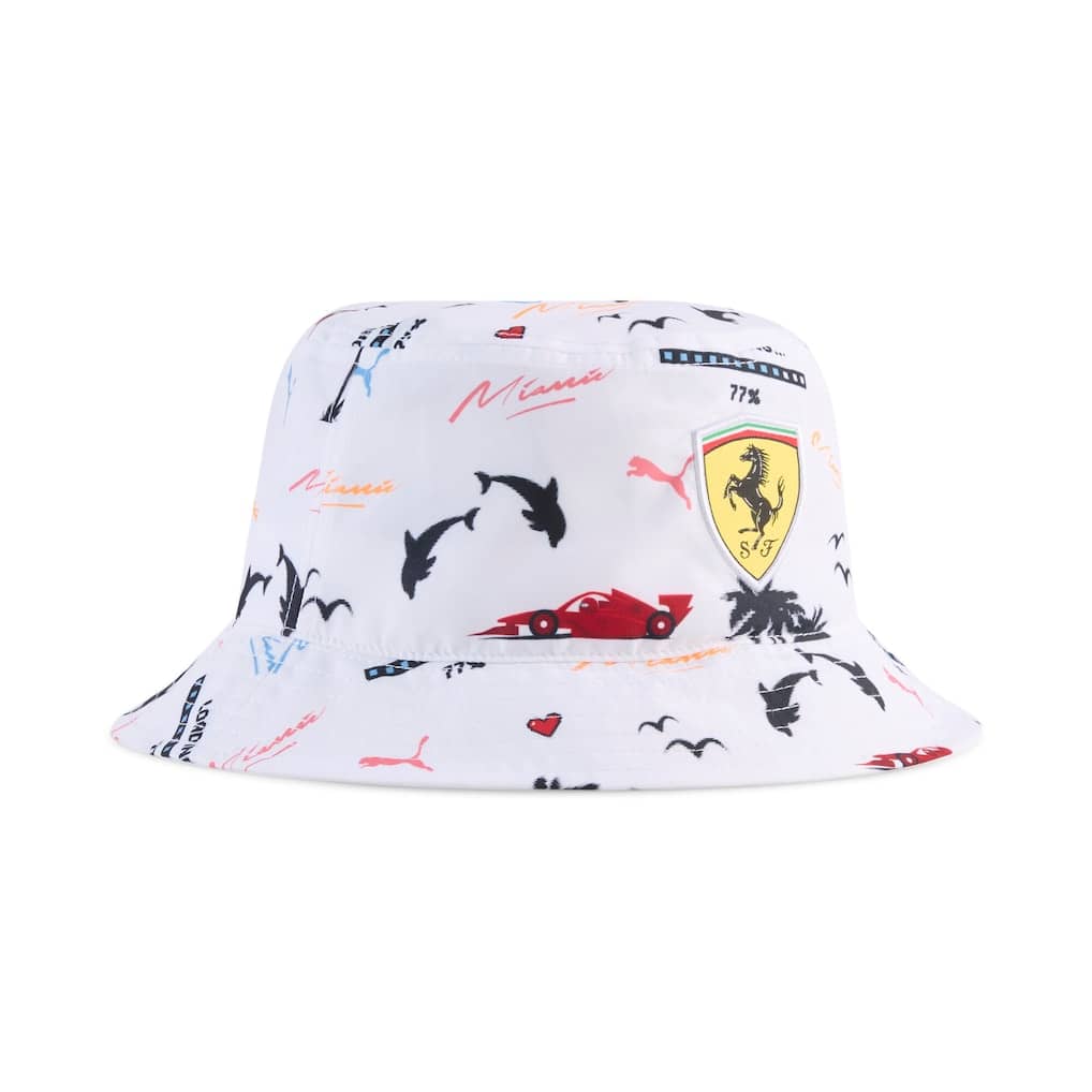 Scuderia Ferrari Puma Special Edition Miami Bucket Hat