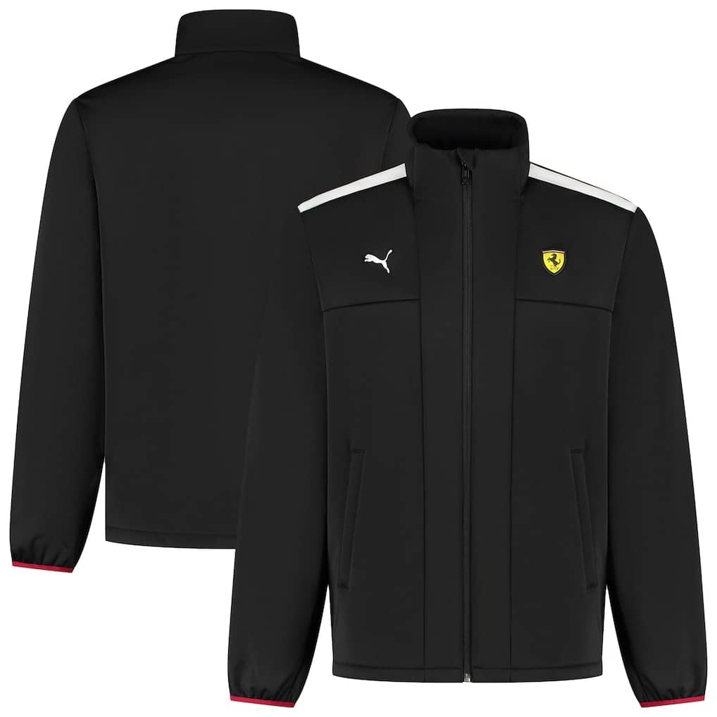 Scuderia Ferrari Puma Softshell Jacket - black
