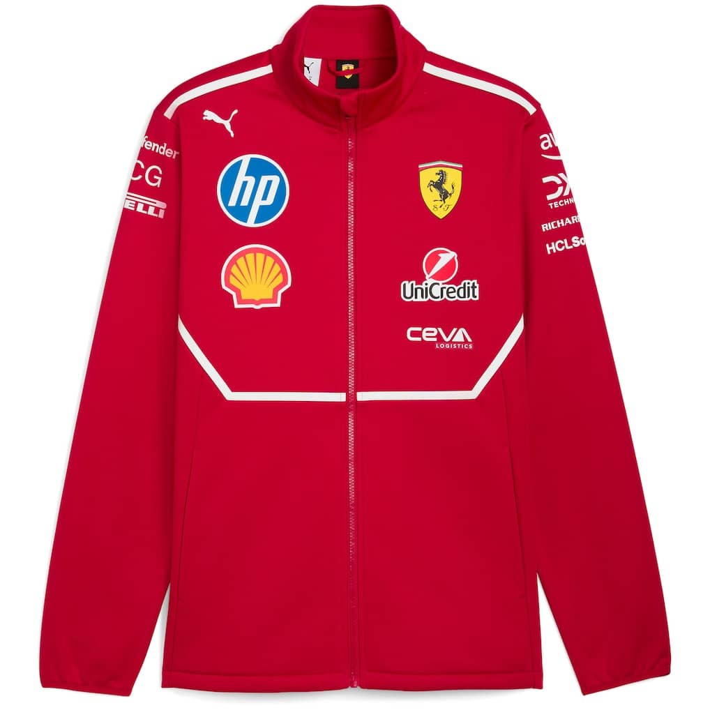Scuderia Ferrari 2025 Team Softshell Jacket