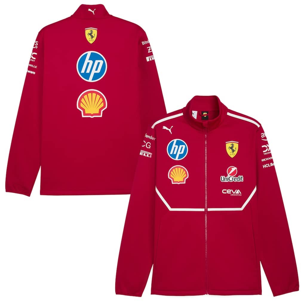 Scuderia Ferrari 2025 Team Softshell Jacket