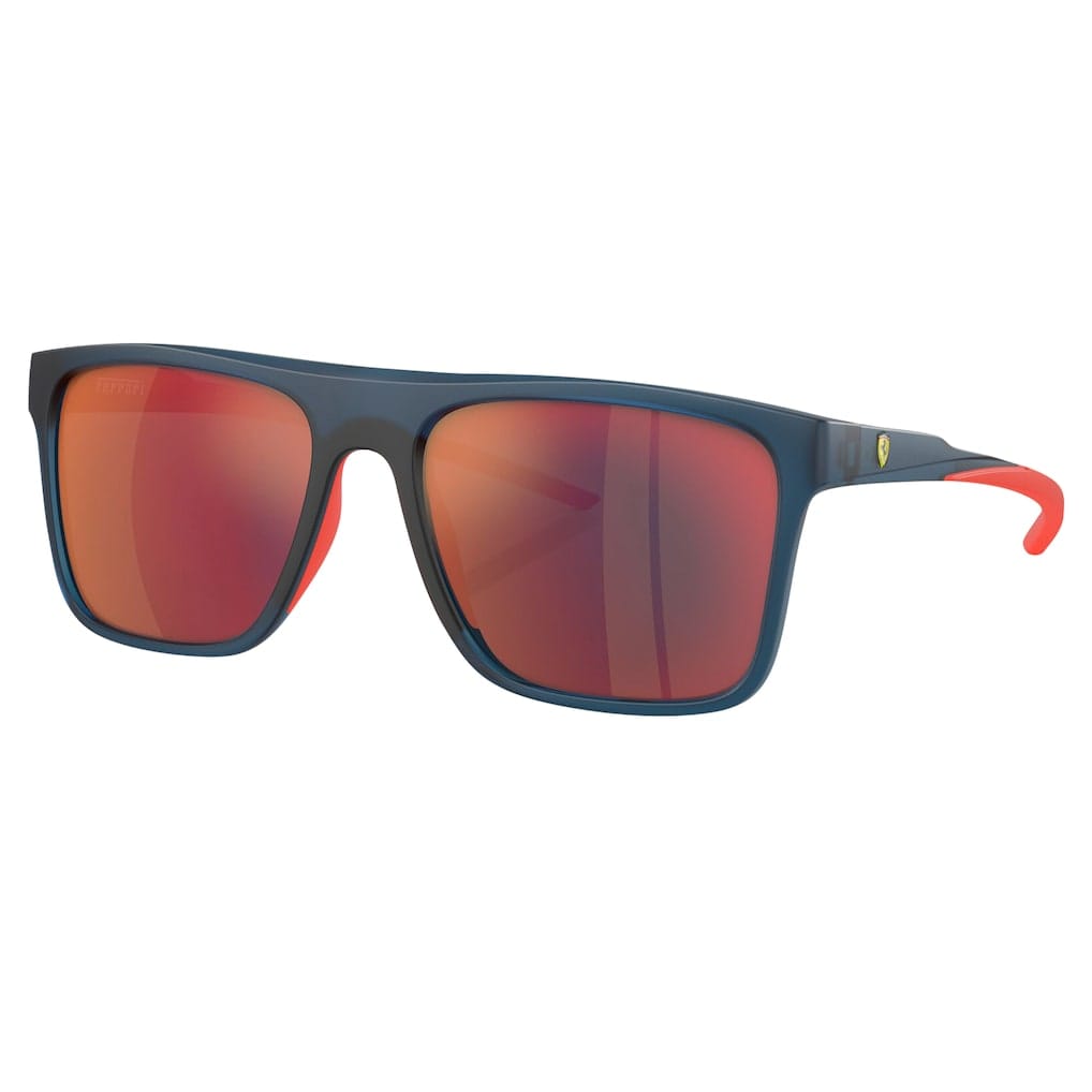 Scuderia Ferrari Aerodynamic Sunglasses - Matt Black with Red