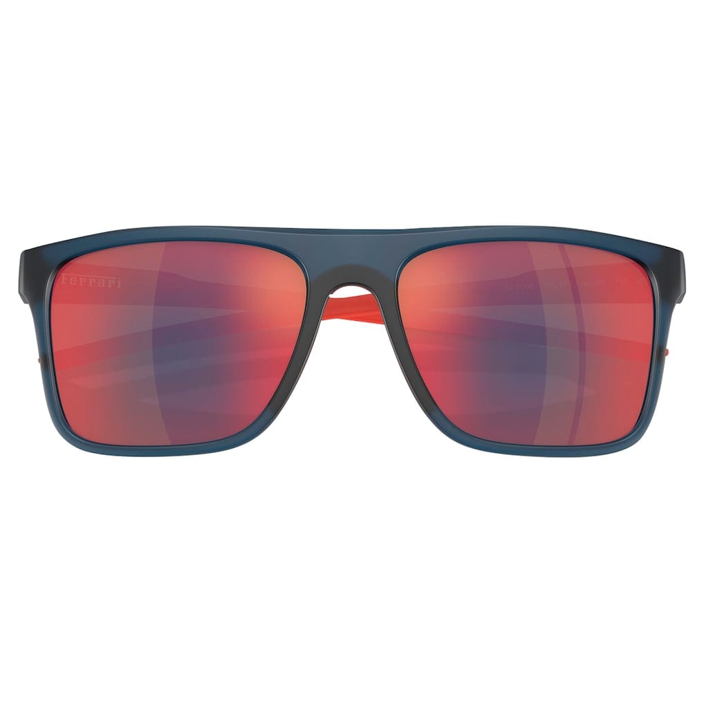 Scuderia Ferrari Aerodynamic Sunglasses - Matt Black with Red