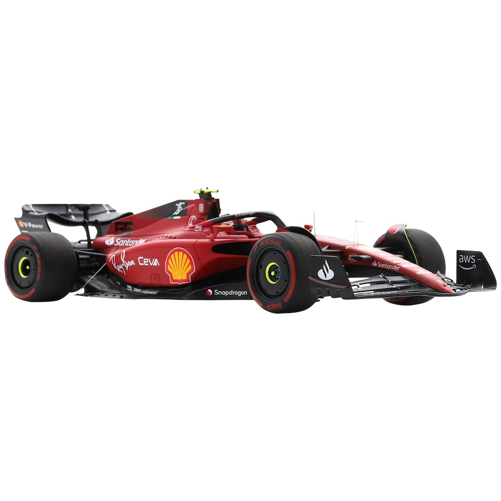 Scuderia Ferrari SF75 No.55 2nd Place Bahrain GP Carlos Sainz 1:18 LookSmart Model