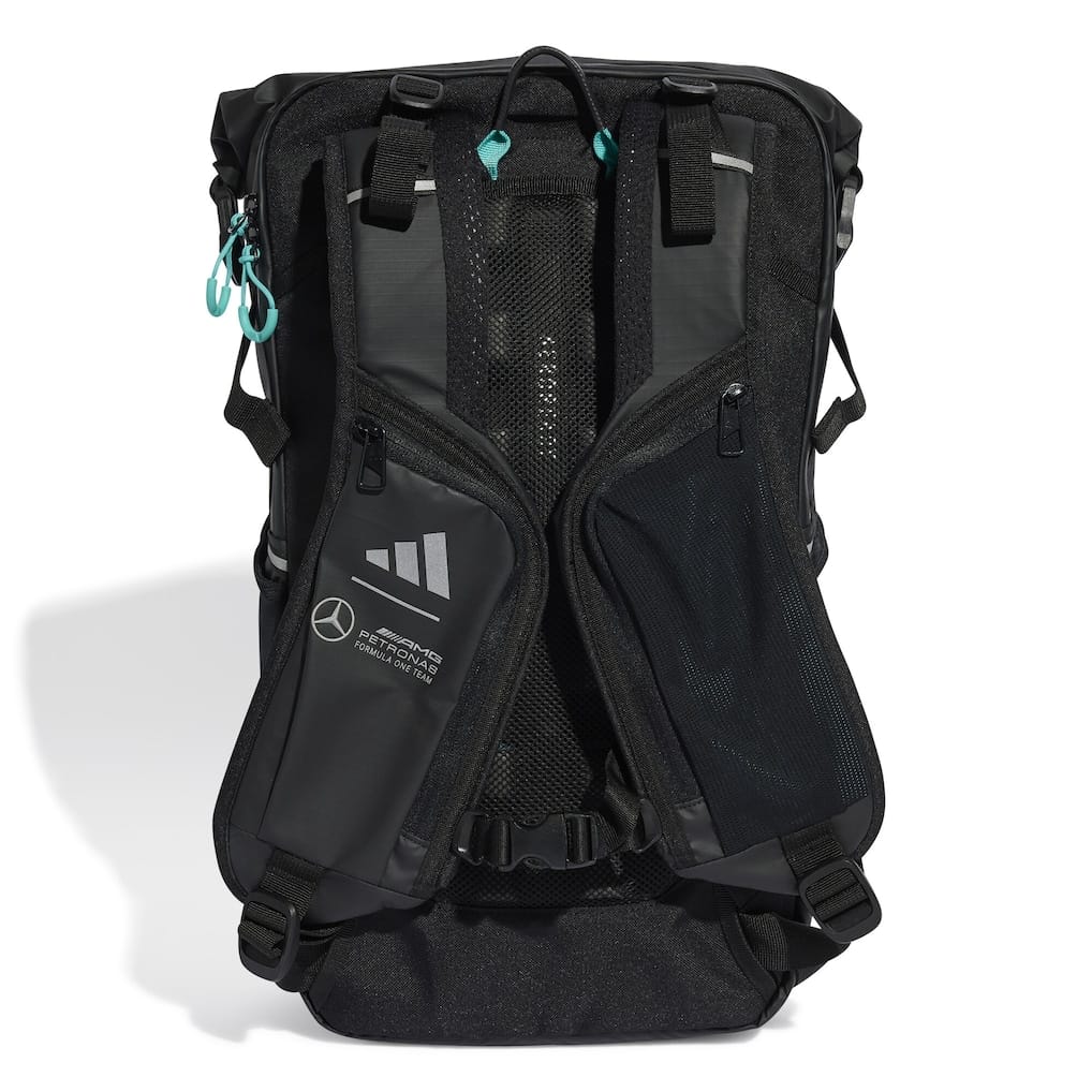 Mercedes AMG Petronas adidas F1 Adaptive Packing System Backpack - Black