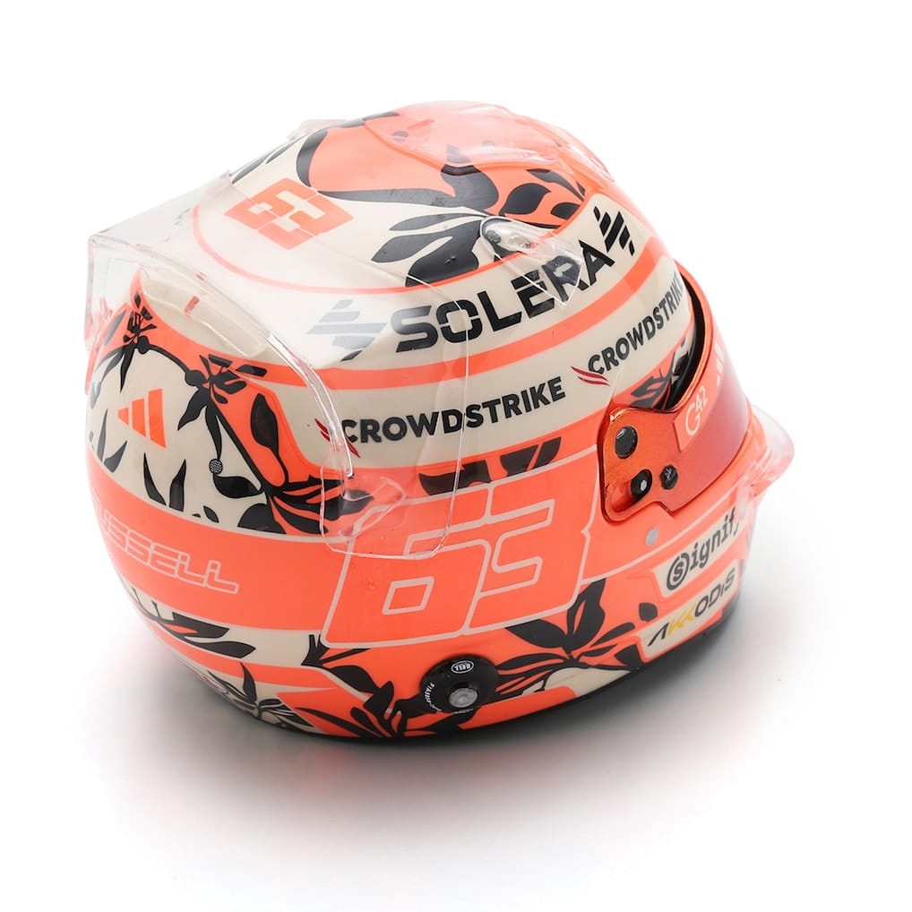 Mercedes AMG Petronas George Russell Miami GP 2025 1:5 Helmet