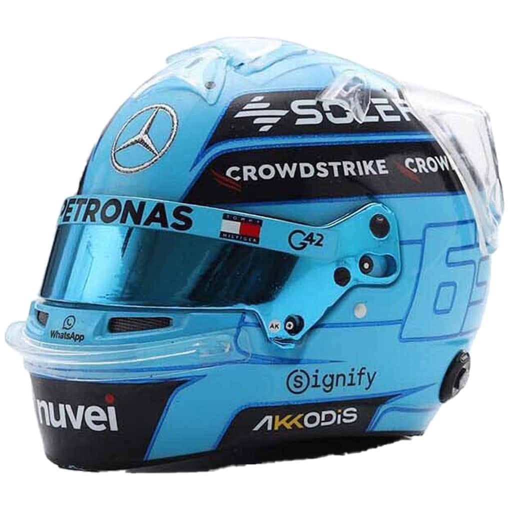 Mercedes AMG Petronas George Russell 2024 1:5 Spark Model Helmet