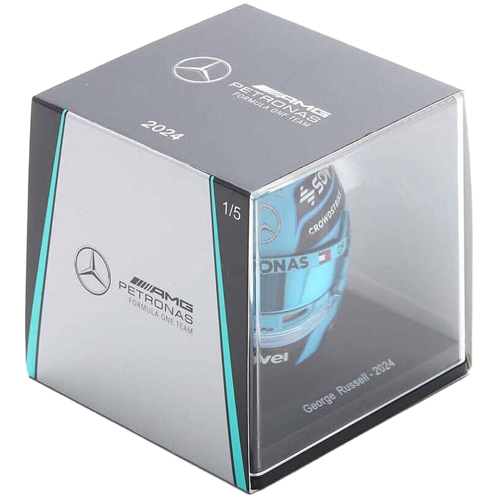 Mercedes AMG Petronas George Russell 2024 1:5 Spark Model Helmet