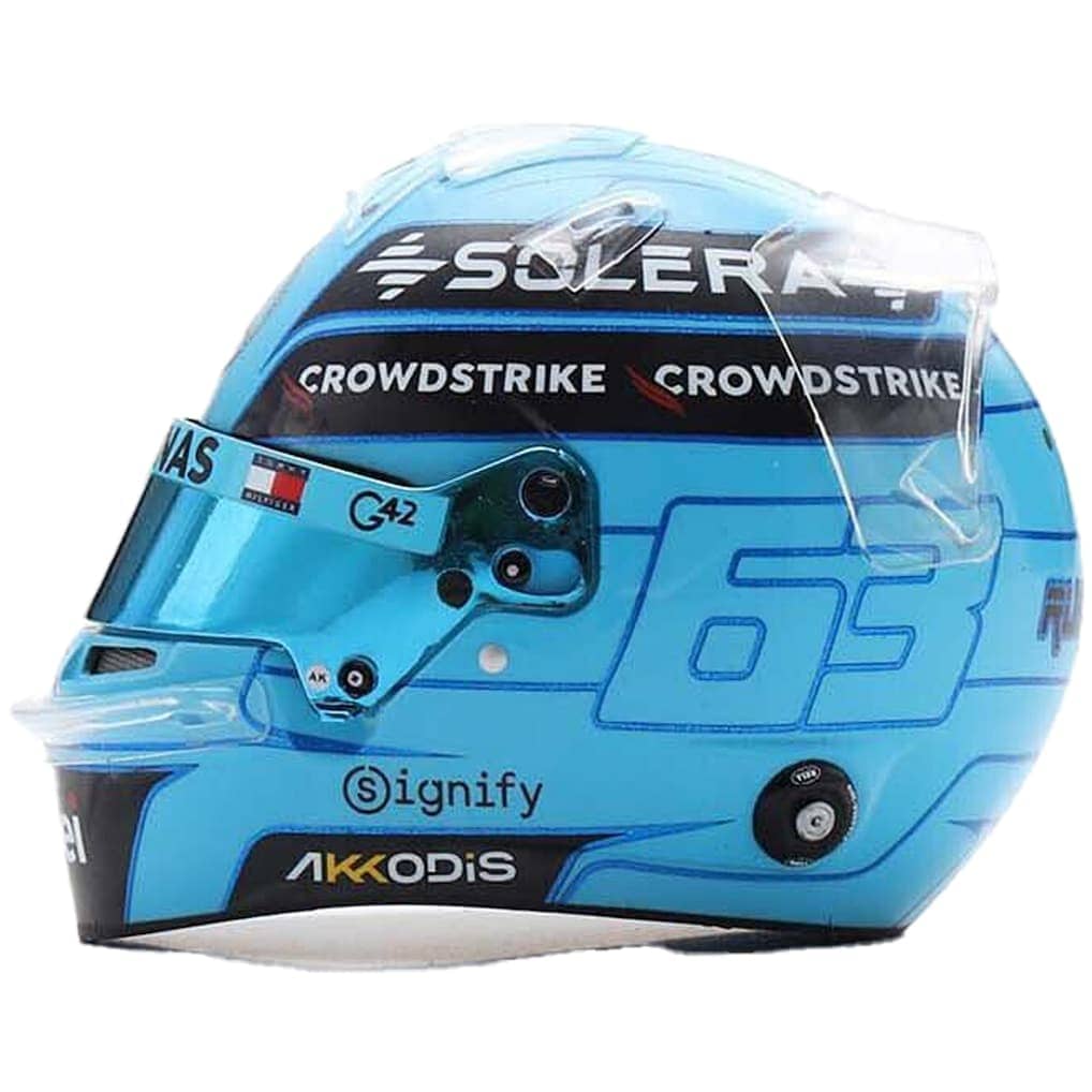 Mercedes AMG Petronas George Russell 2024 1:5 Spark Model Helmet