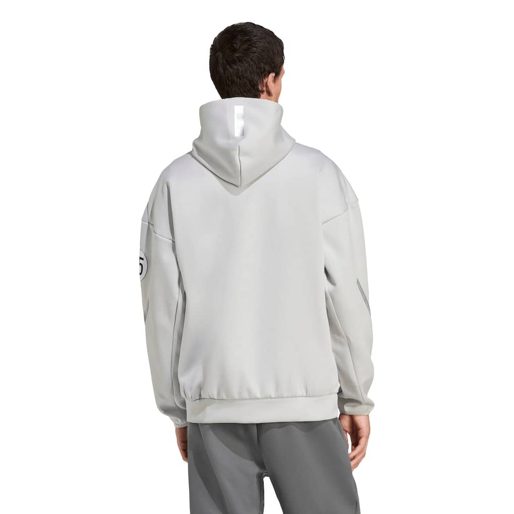 Mercedes AMG Petronas adidas F1 Silver Arrows Zip Through Hoodie