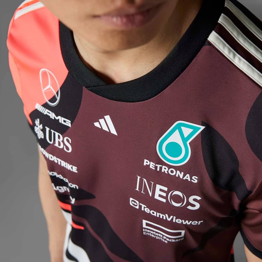 Mercedes AMG Petronas adidas F1 Special Edition Miami GP Team T-Shirt