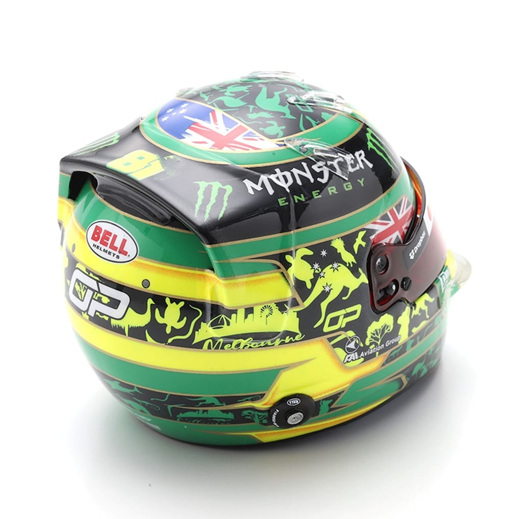 McLaren Oscar Piastri Australian GP 2025 1:5 Helmet