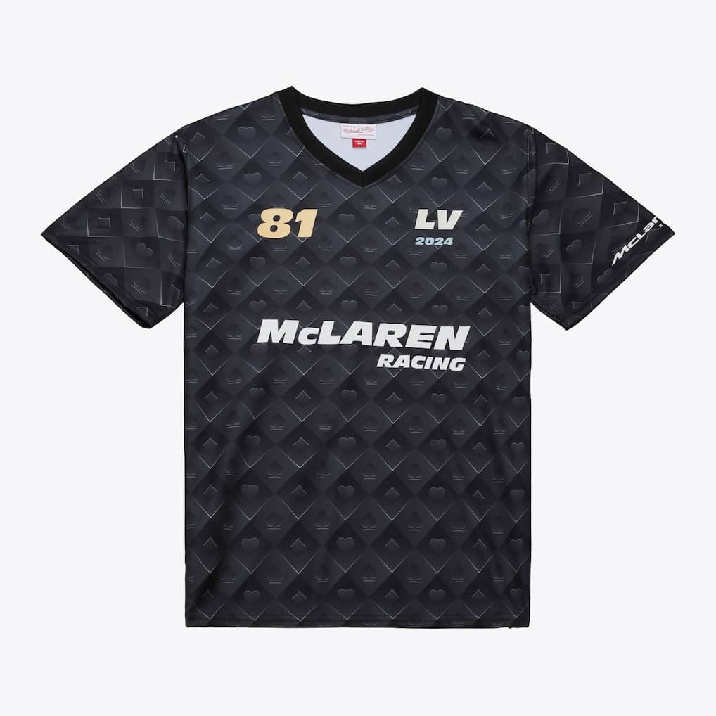 McLaren F1 Team Mitchell & Ness Oscar Piastri Soccer Jersey T-Shirt