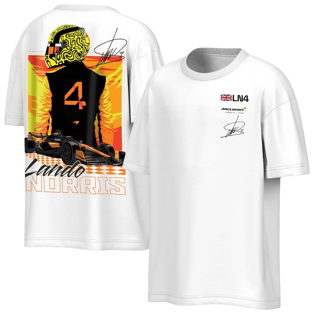 McLaren Lando Norris Impulse Oversized T-Shirt - Unisex