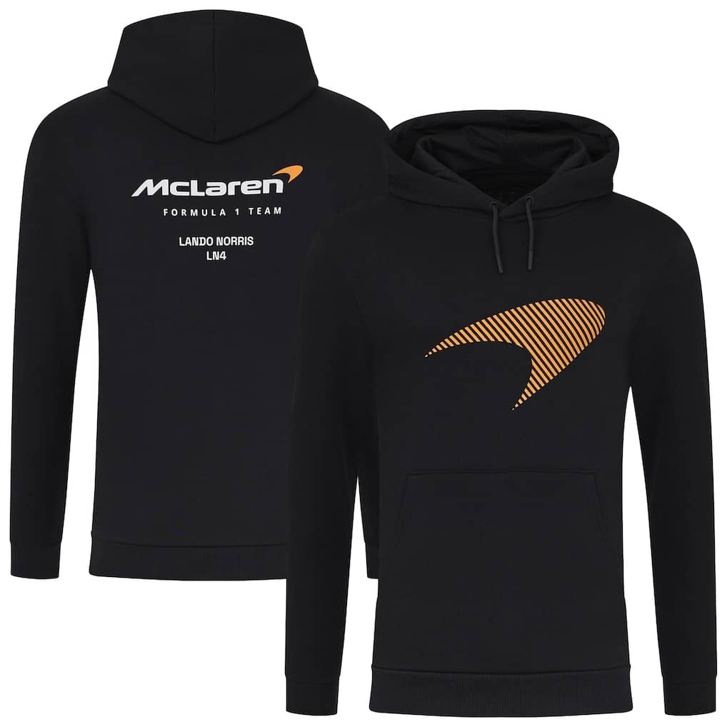McLaren Lando Norris Driver Hoodie - Black - Unisex