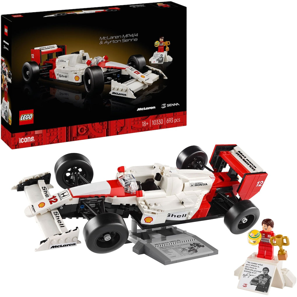 LEGO® Icons McLaren MP4/4 & Ayrton Senna Set 10330