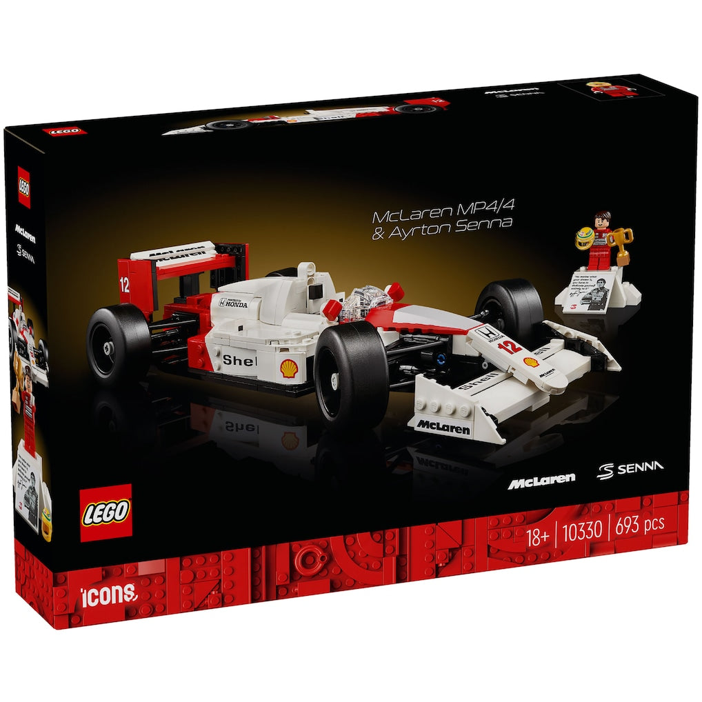 LEGO® Icons McLaren MP4/4 & Ayrton Senna Set 10330