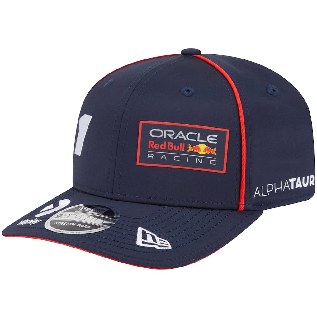 Red Bull Racing New Era Max Verstappen 9SEVENTY Piped Cap - Navy