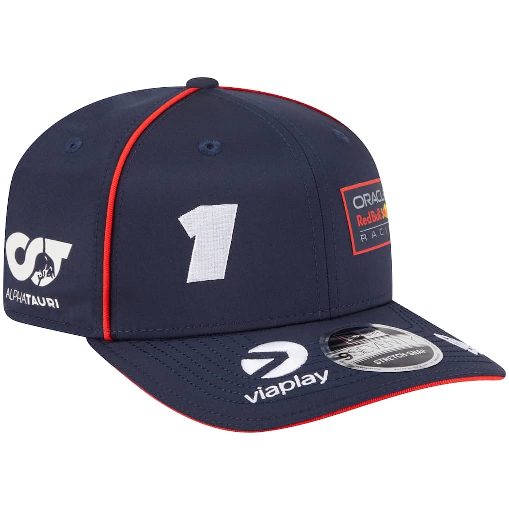 Red Bull Racing New Era Max Verstappen 9SEVENTY Piped Cap - Navy