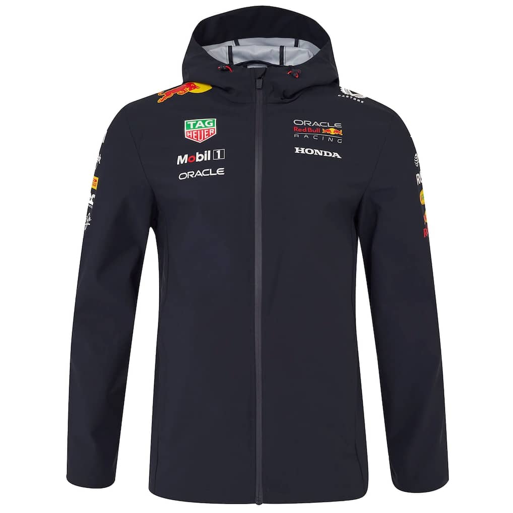 Red Bull Racing 2025 Team Water Resistant Jacket - Unisex