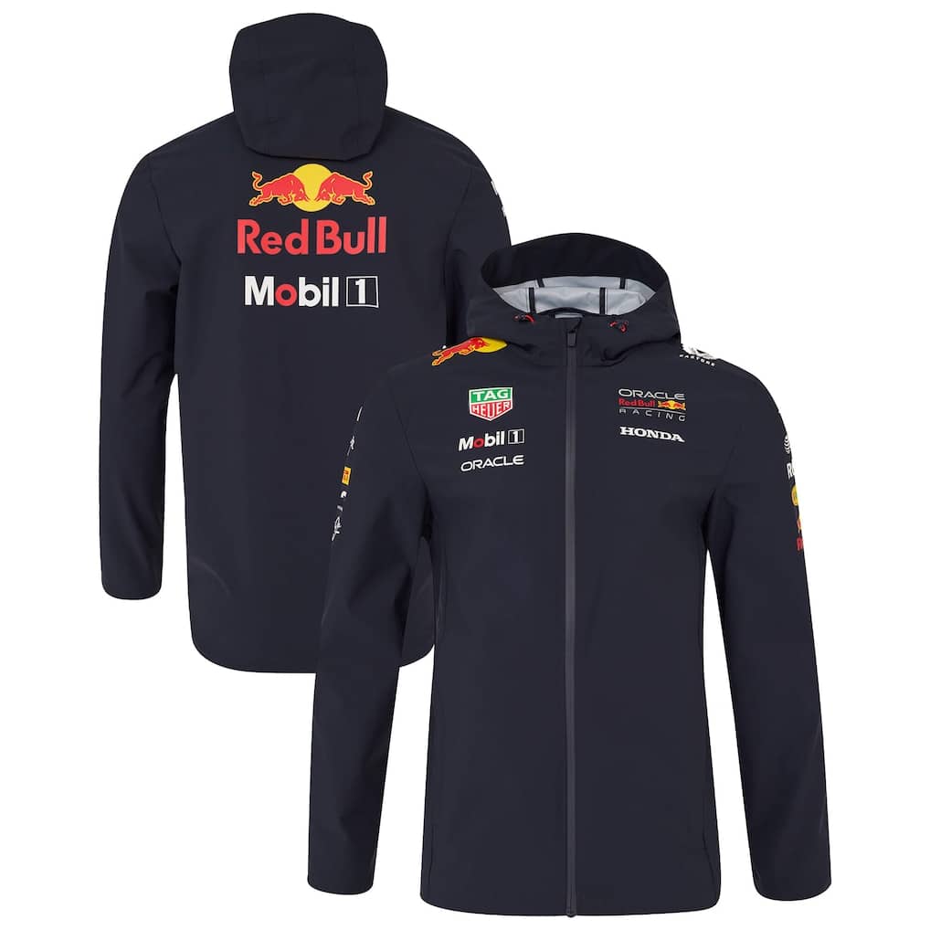 Red Bull Racing 2025 Team Water Resistant Jacket - Unisex