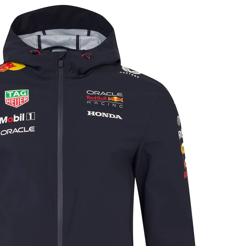 Red Bull Racing 2025 Team Water Resistant Jacket - Unisex