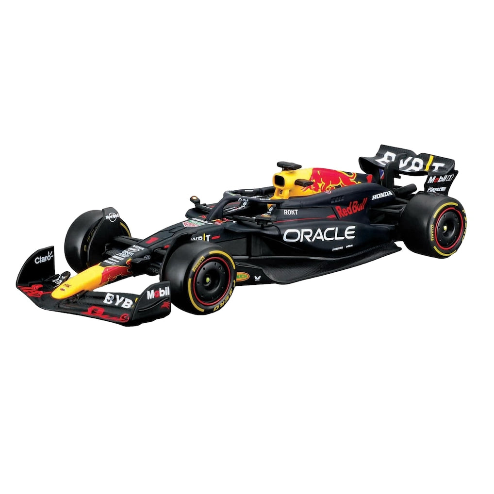 Red Bull Racing Max Verstappen 4 Time World Champion Car Collector Set 1:24 Models