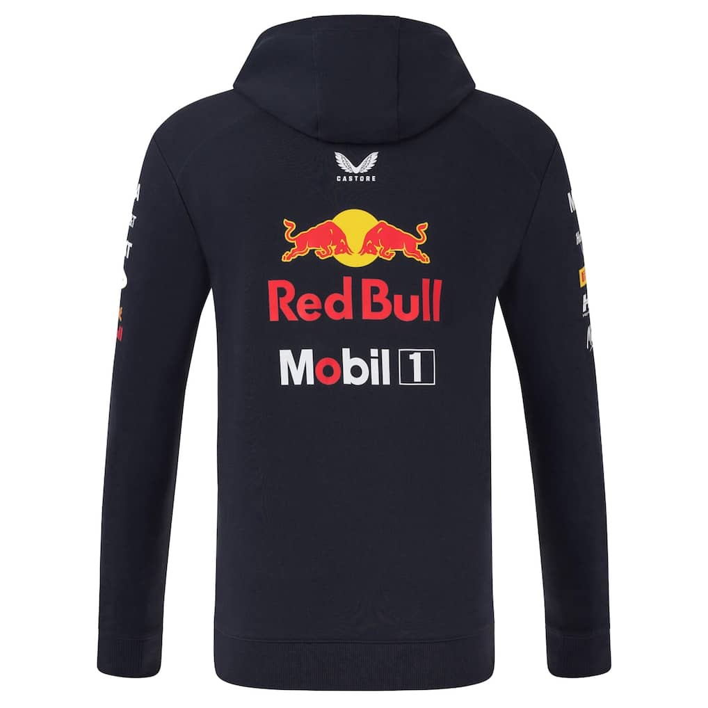 Red Bull Racing 2025 Team Full Zip Hoodie - Unisex