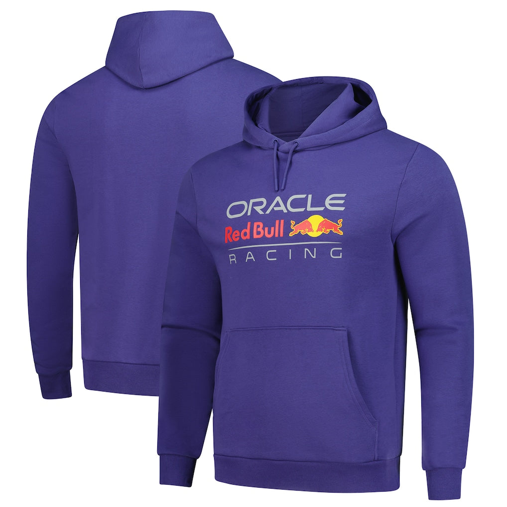 Red Bull Racing Core Logo Hooded Sweat - Blue - Unisex