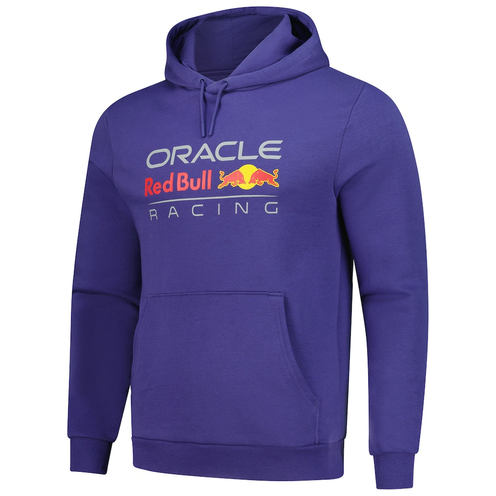 Red Bull Racing Core Logo Hooded Sweat - Blue - Unisex