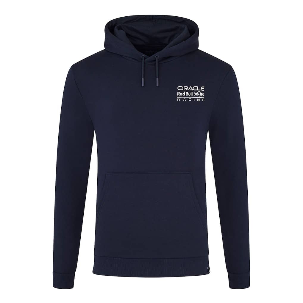 Red Bull Racing Max Verstappen Crest Driver Hoodie - Navy - Unisex